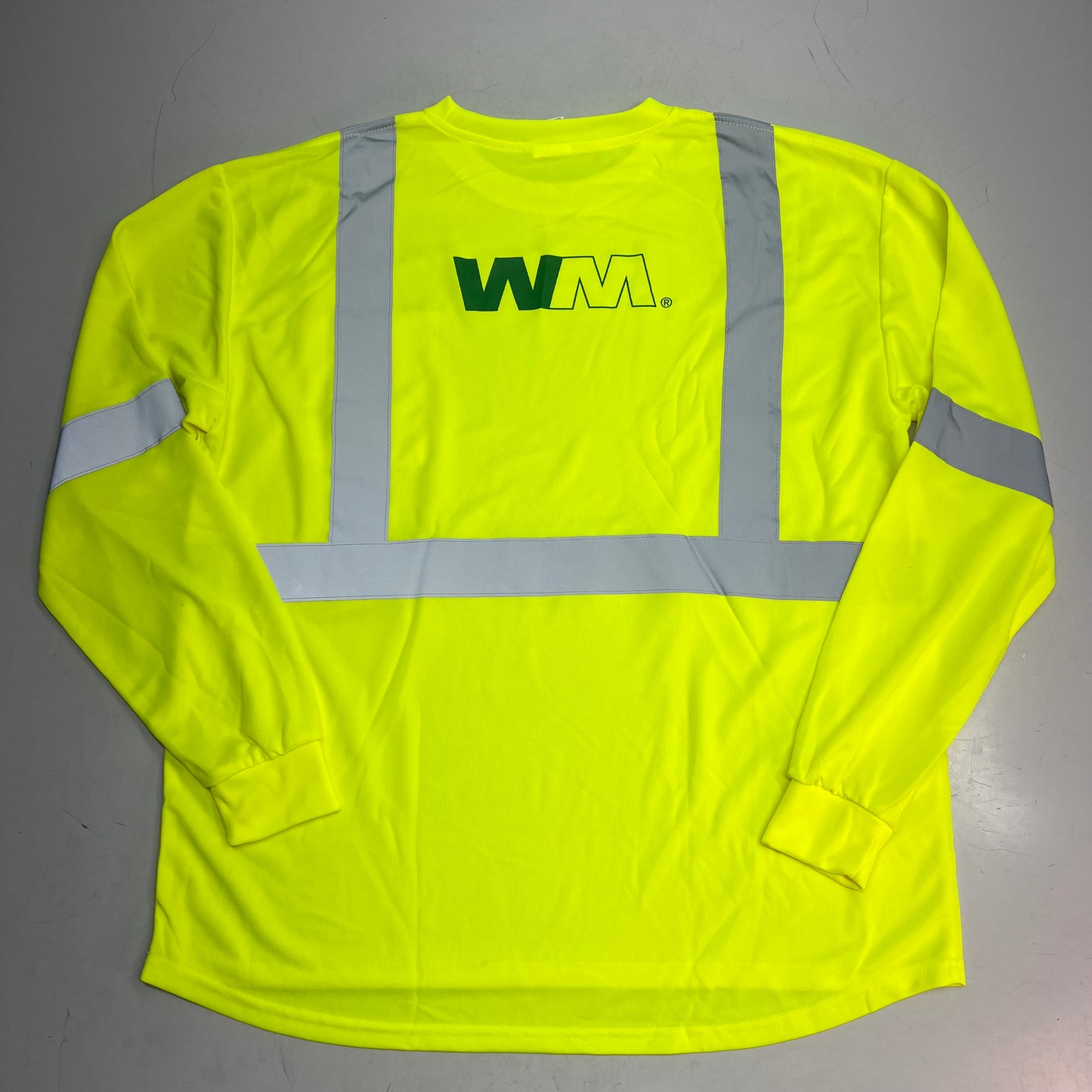 FORESTER (2 PACK) Long Sleeve Hi Visibility Shirt "WM" Logo Men's Sz 5X Yellow
