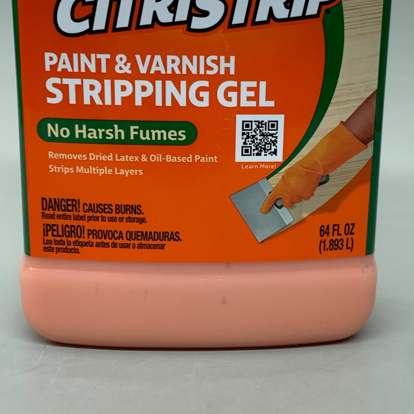 CITRISTRIP (2 PACK) Paint & Varnish Stripping Gel No Harsh Fumes 64 oz Bottle HCSG803