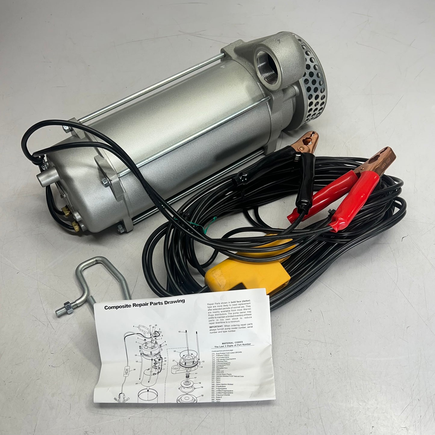 VERA MATIC Porta Matic Dc Submersible Dewatering Pump 12 Volt 1/3 HP SPA153