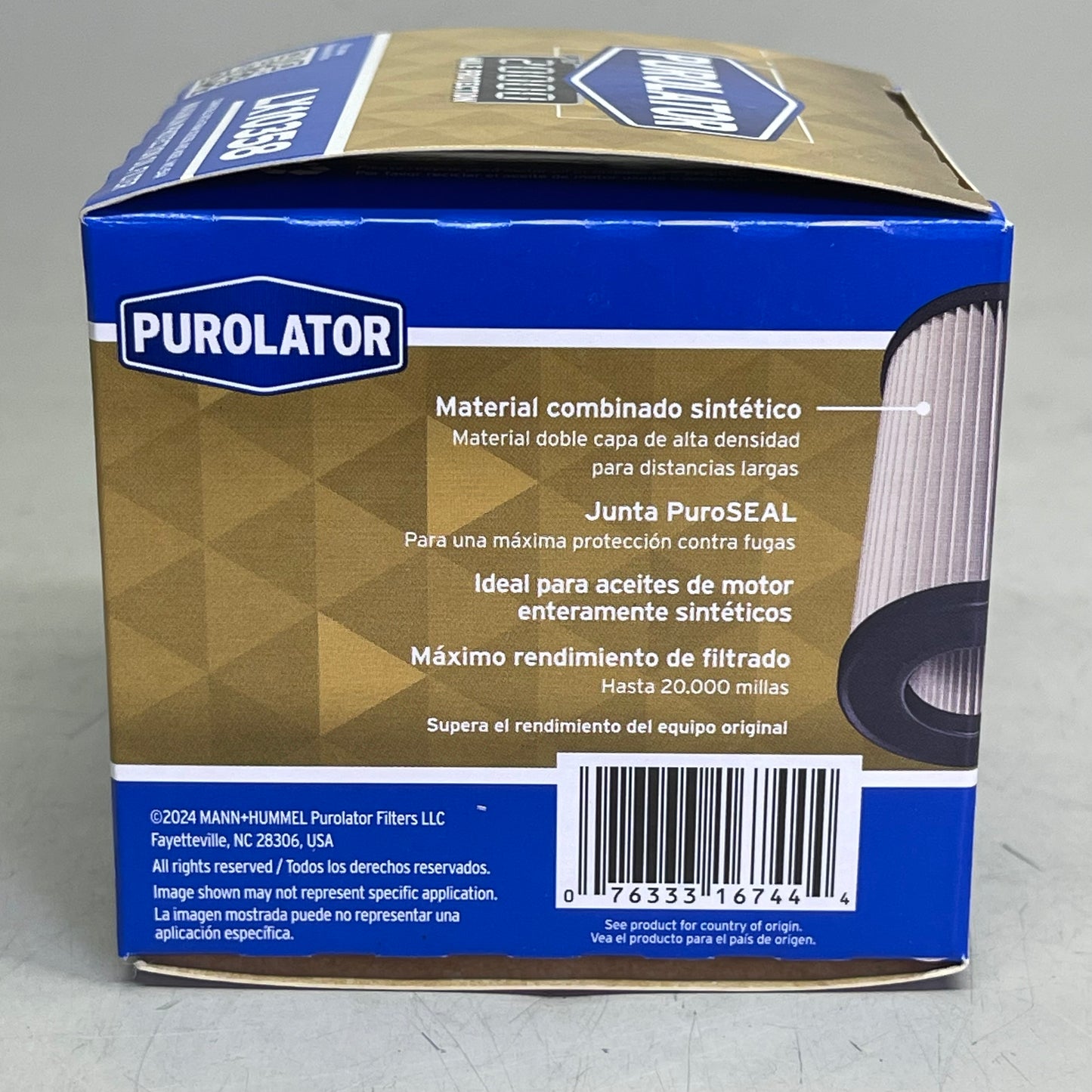 PUROLATOR (6 PACK) Maximum Protection Oil Filter 20000 Miles LX10358