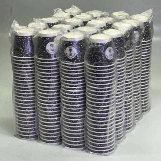 EPOCH COFFEE (500 Cups) Coffee Cups 8 oz Black PO-AN1816