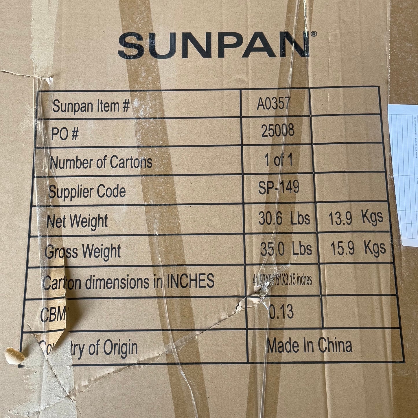 SUNPAN Beautiful Mind Framed Sz 60” W x 40” H (AS-IS, Plexiglass is Scratched)