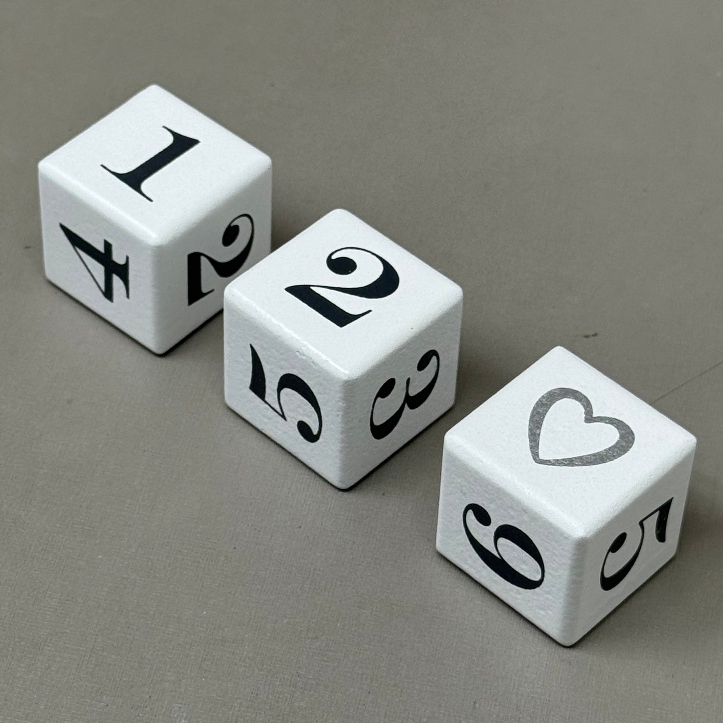 MALDEN International Designs Baby Countdown Blocks White