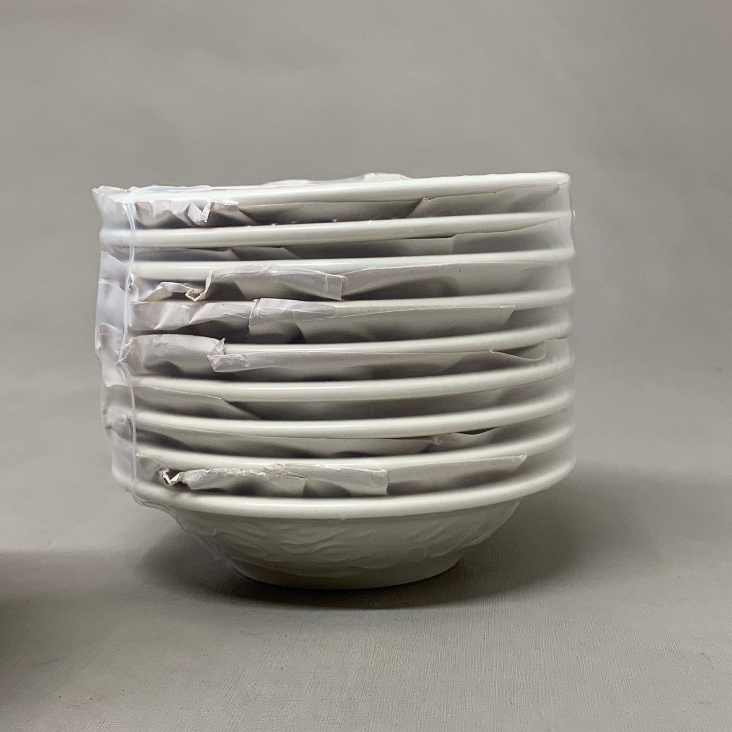 ZA@ TUXTON (36 PACK) Ceramic Fruit Dishes Reno/Nevada  4 1/2 oz Eggshell TRE-011