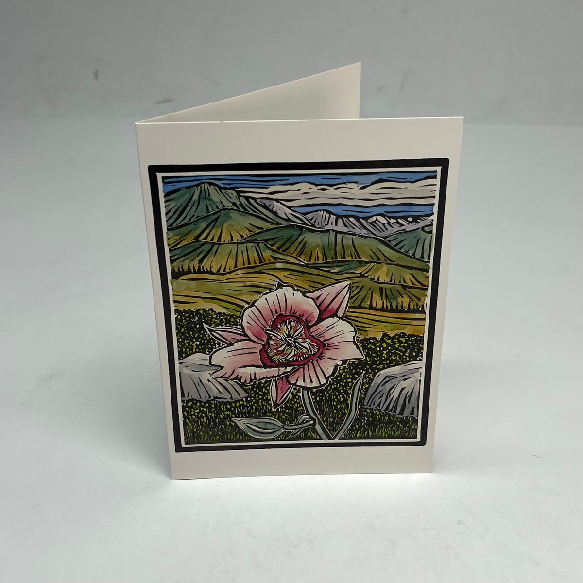POMEGRANATE (20 PACK) Molly Hashimoto Wildflowers Notecards & Envelopes 4x6"