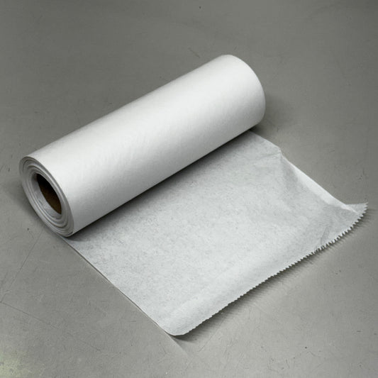 MEDICAL ARTS PRESS (25 PACK) Chiropractic Headrest Paper Premium Smooth 8.5" x 225" White 508M