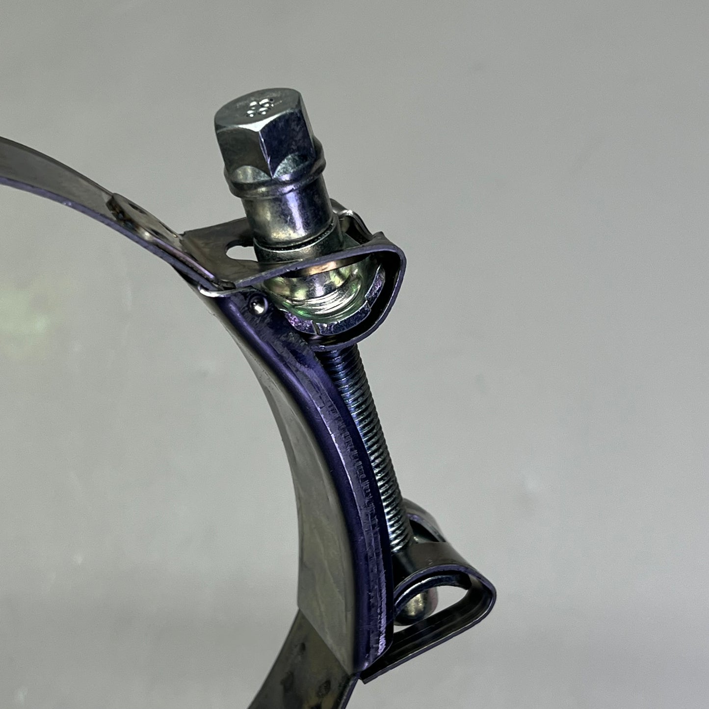 MIKALOR (2 PACK) Supra Hose Clamp W2 430SS 6.38"-6.85" Dia 1.2" W 162-174