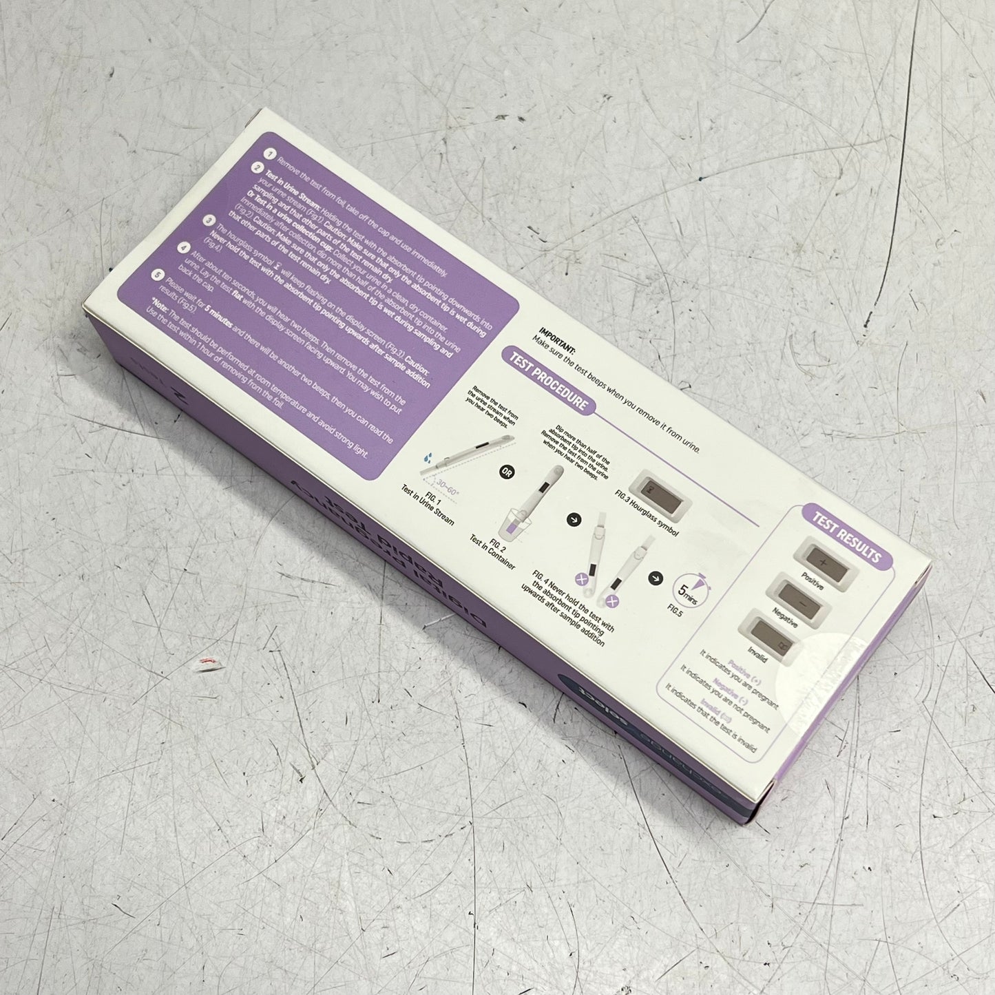 EXCHANGE SELECT (2 PACK, 2 EACH) One Step Digital Pregnancy Rapid Test BB 01/27