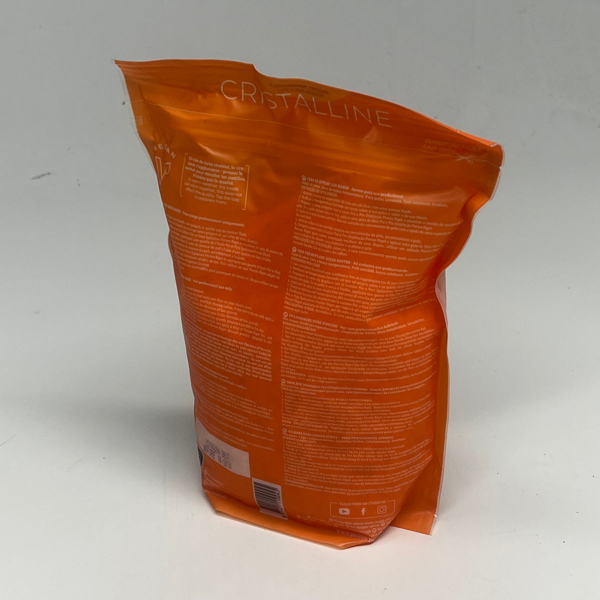 PERRON RIGOT Cirepil Cristalline Hard Wax Beads Non-scented  800g Orange C2611T