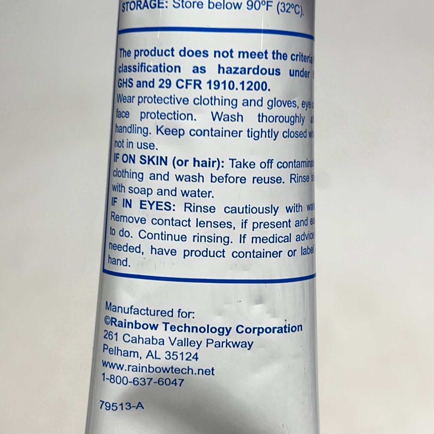 ZA@ RAINBOW TECH CORP (2 PACK) Rtv Silicone Re-enterable Sealant & Plastic Nozzle 3oz 79513