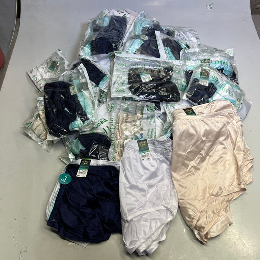 ZA@ VANITIY FAIR Lot Of Assorted Briefs w/ Lace Women's Variety Sz  Multicolor