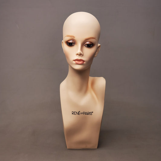 RENE of PARIS Flesh Mannequin Female Head 21" for Wig Styling 215133 (New)