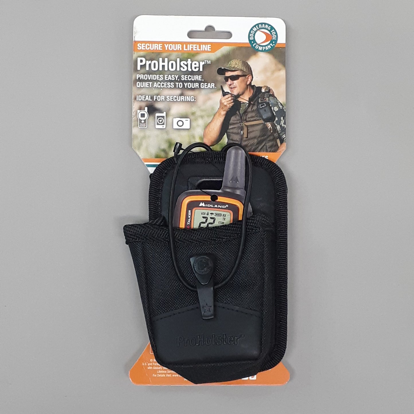 PROHOLSTER Electronics Protective Holster for Radios and Handheld GPS (New)