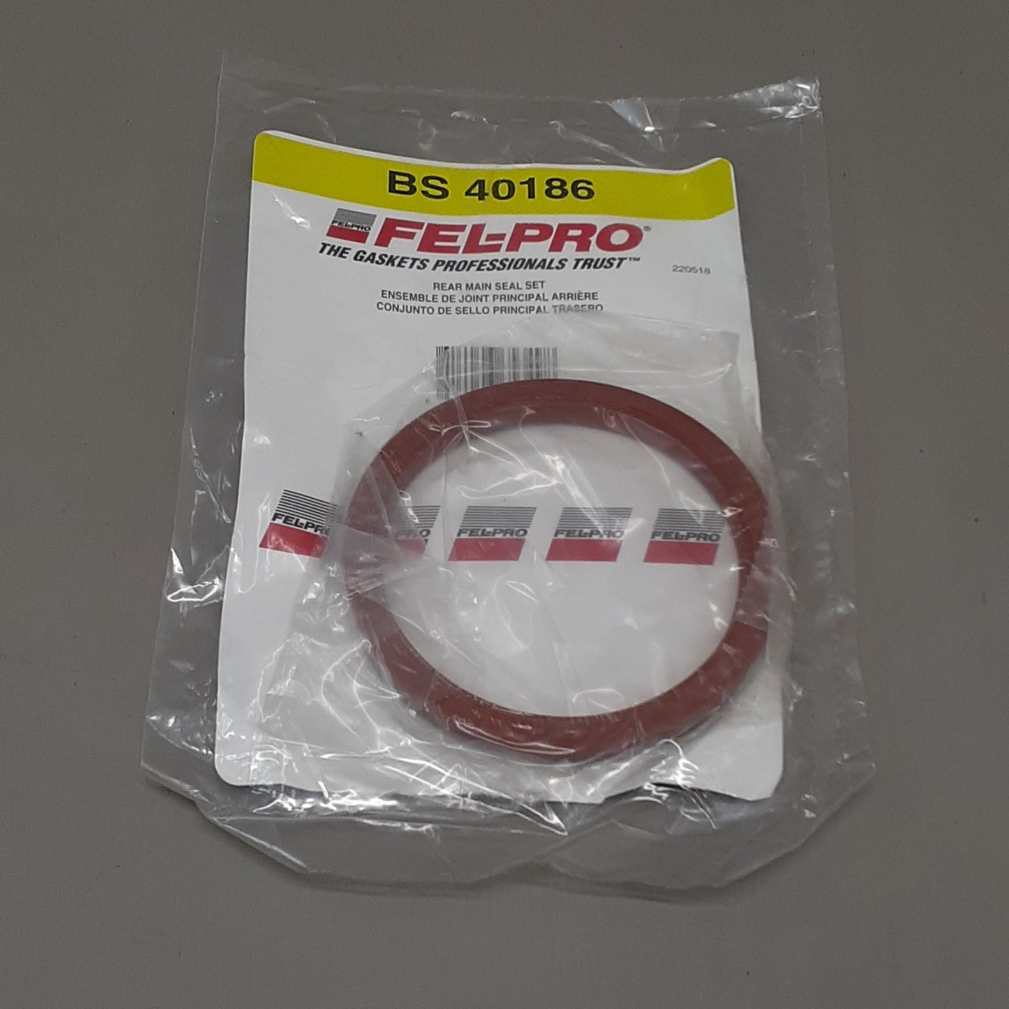 FEL-PRO Rear Main Seal Set BS40186 (New)