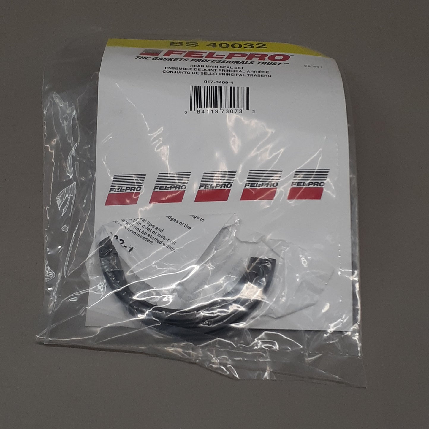 FEL-PRO Rear Main Seal Set BS40032 (New)