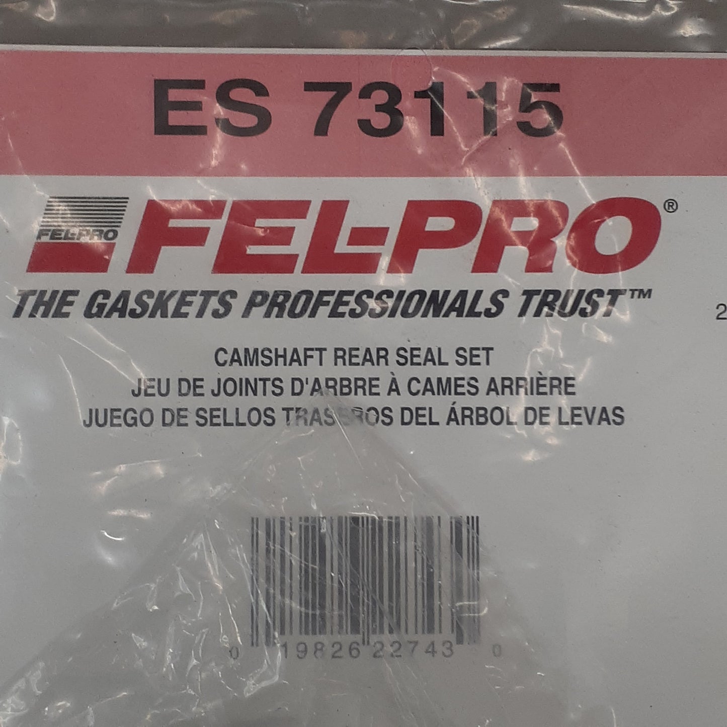 FEL-PRO Camshaft Thrust Plate ES73115 (New)