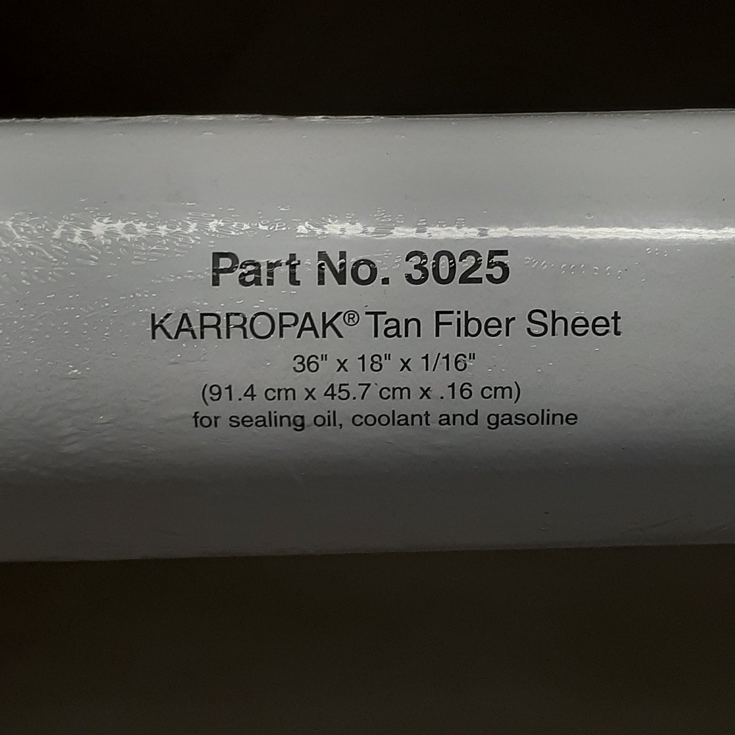 FEL-PRO Karropak Tan Fiber Sheet Gasket Materials 3025 (New)