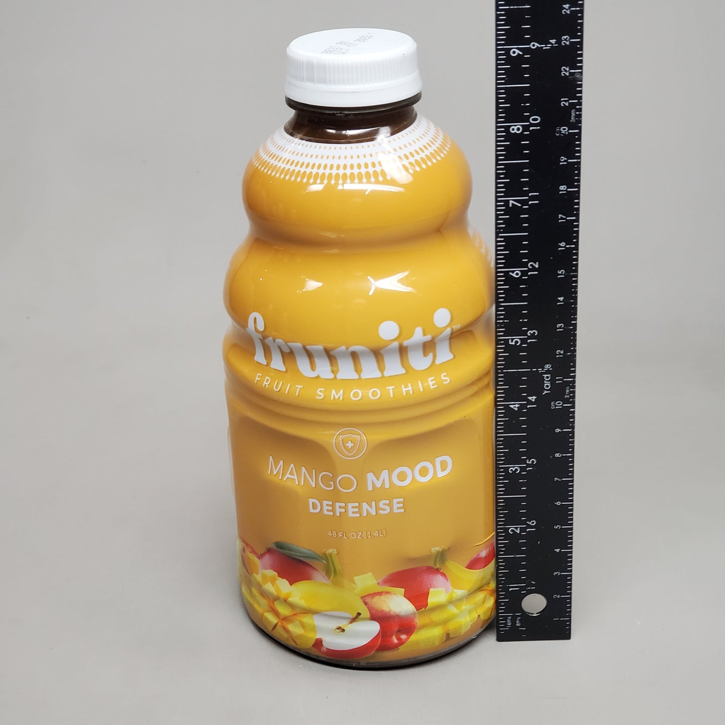 FRUNITI 6-PACK! Mango Mood Defense 48 fl oz Fruit Smoothies Made Easy (Exp 10/23)