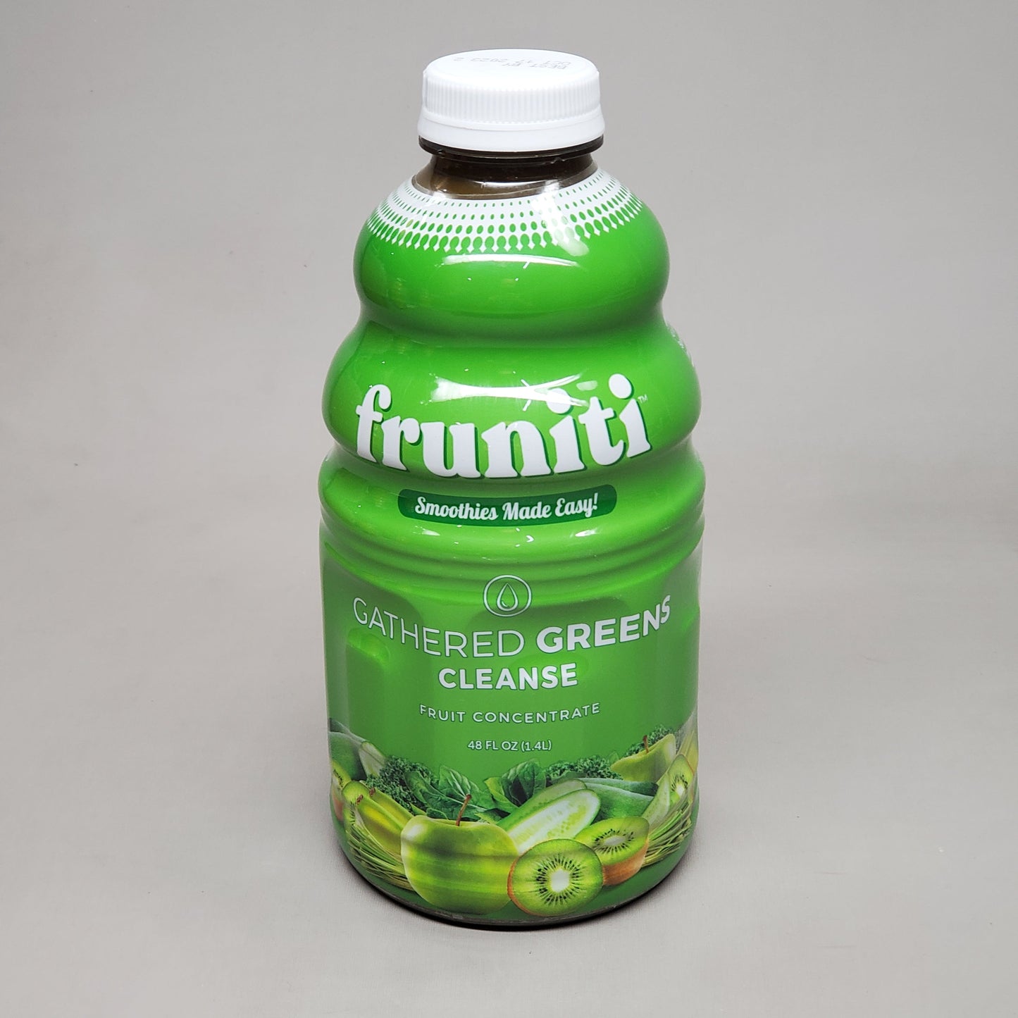 ZA@ FRUNITI 6-PACK! Gathered Greens Cleans Fruit Smoothie Mix 48 fl oz BB 10/23 (AS-IS)