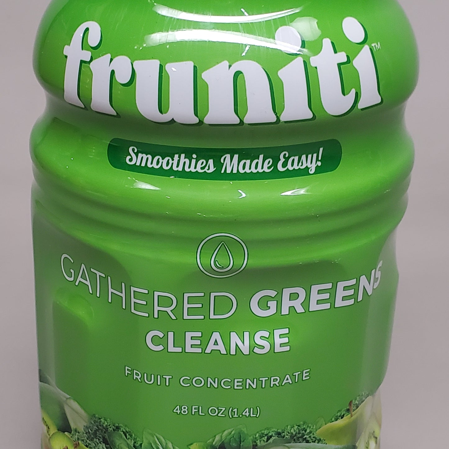 FRUNITI 6-PACK! Gathered Greens Cleans 48 fl oz Fruit Concentrate Smoothies Made Easy (10/23)