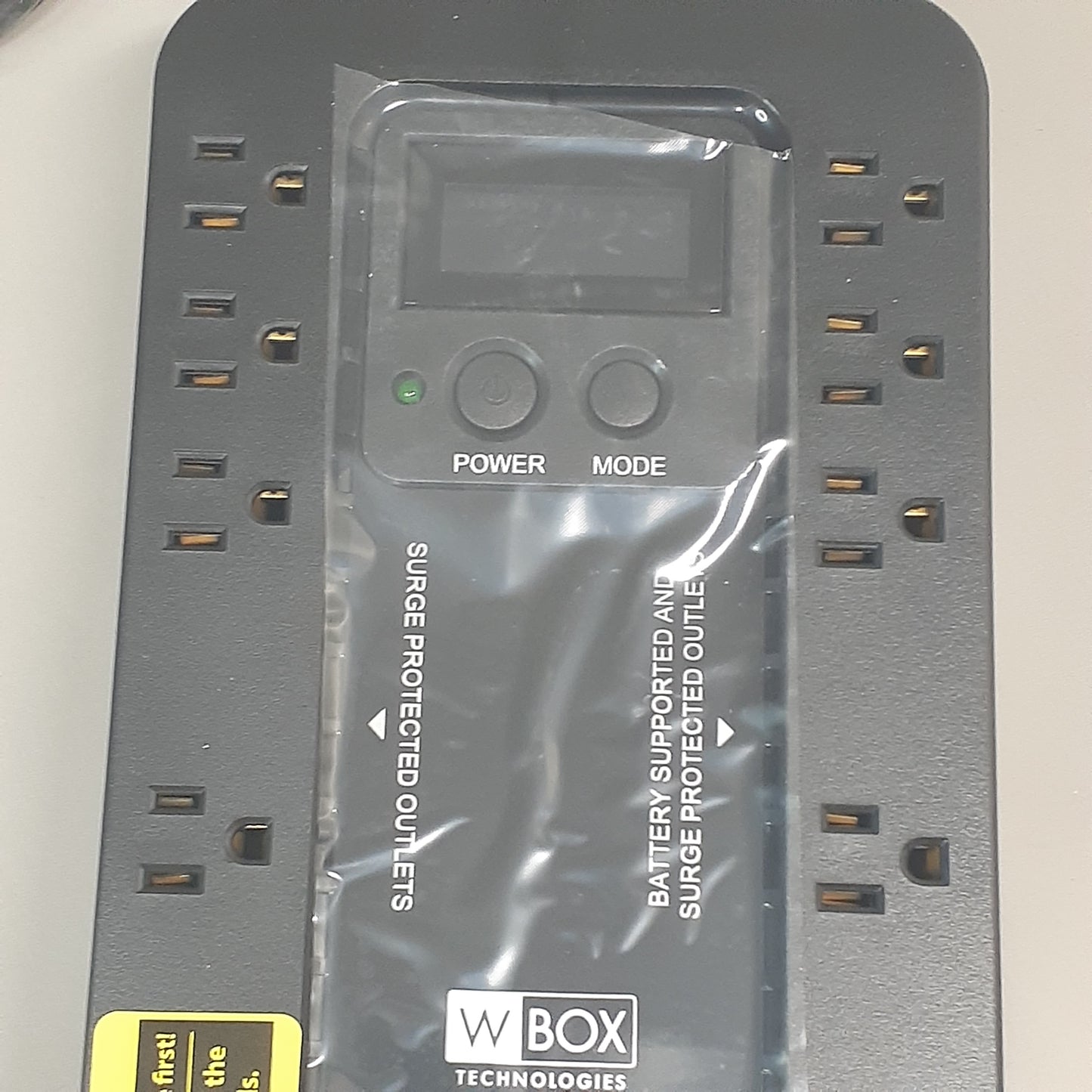 W BOX Battery Backup Standby UPS, 625VA, 390W (New)