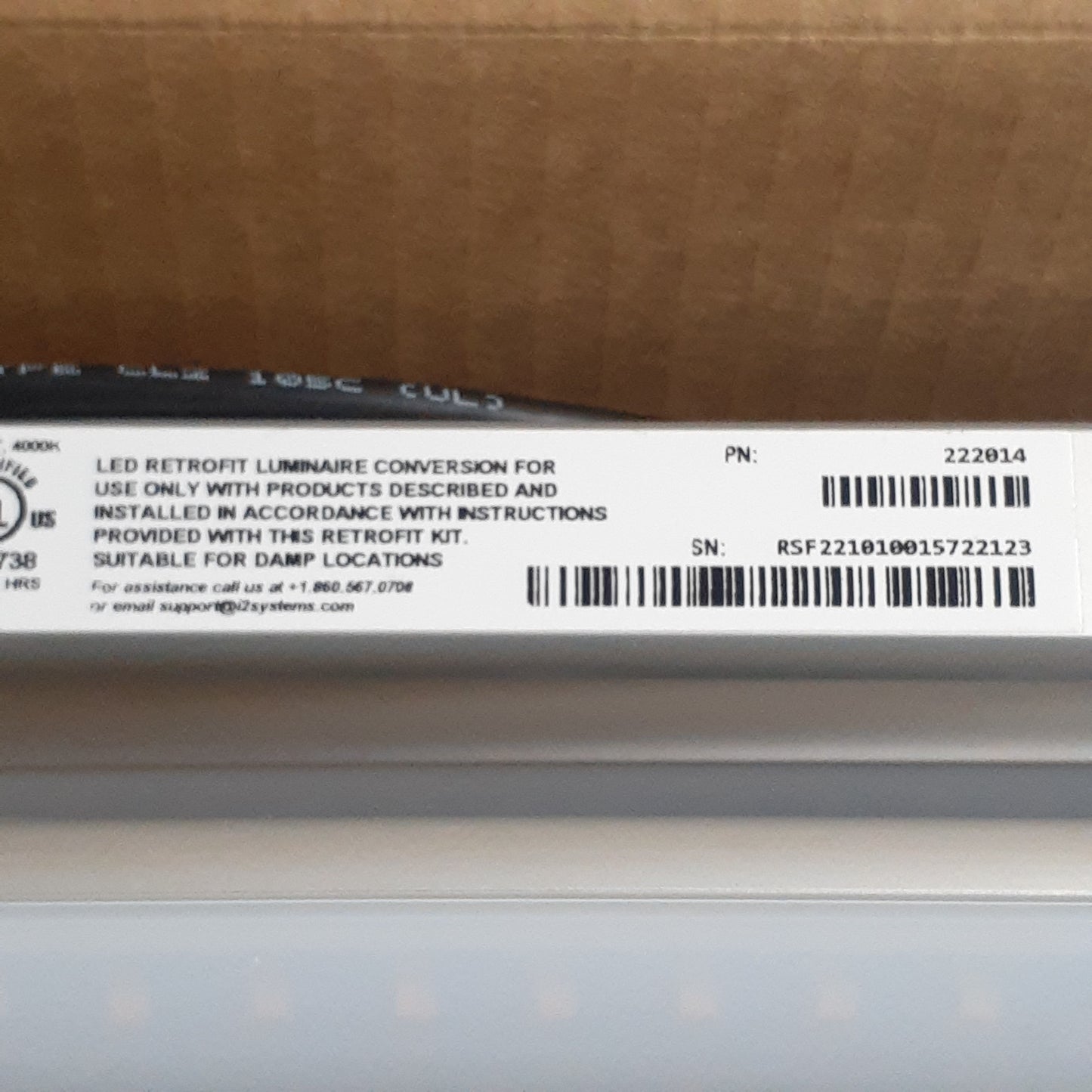 I2Systems 10-Pack! Indoor LED Linear Lighting System 48” with Wall Mounts E465738 (New)