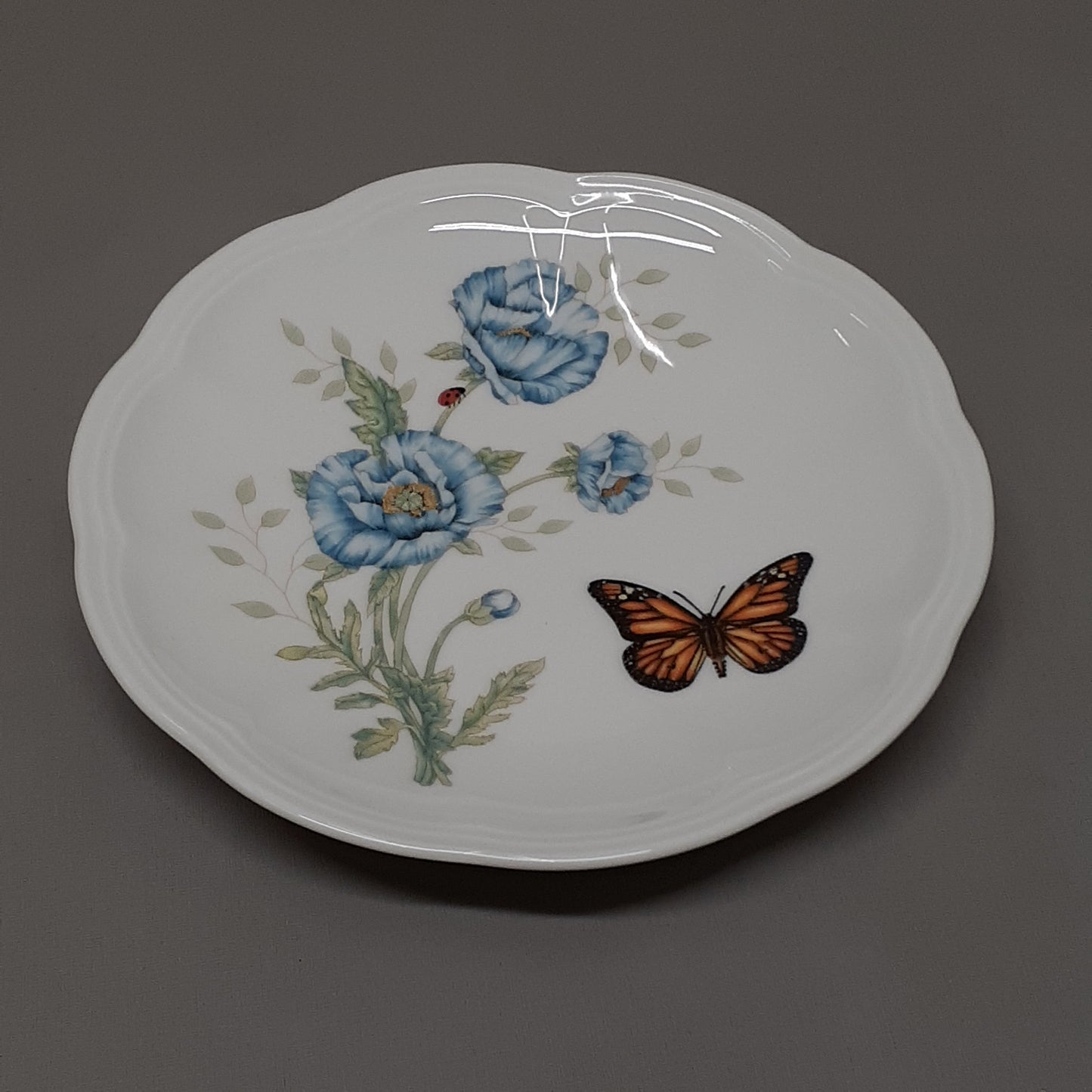 LENOX Butterfly Meadow Tiger Swallowtail Party Plates Set of 6 (New)