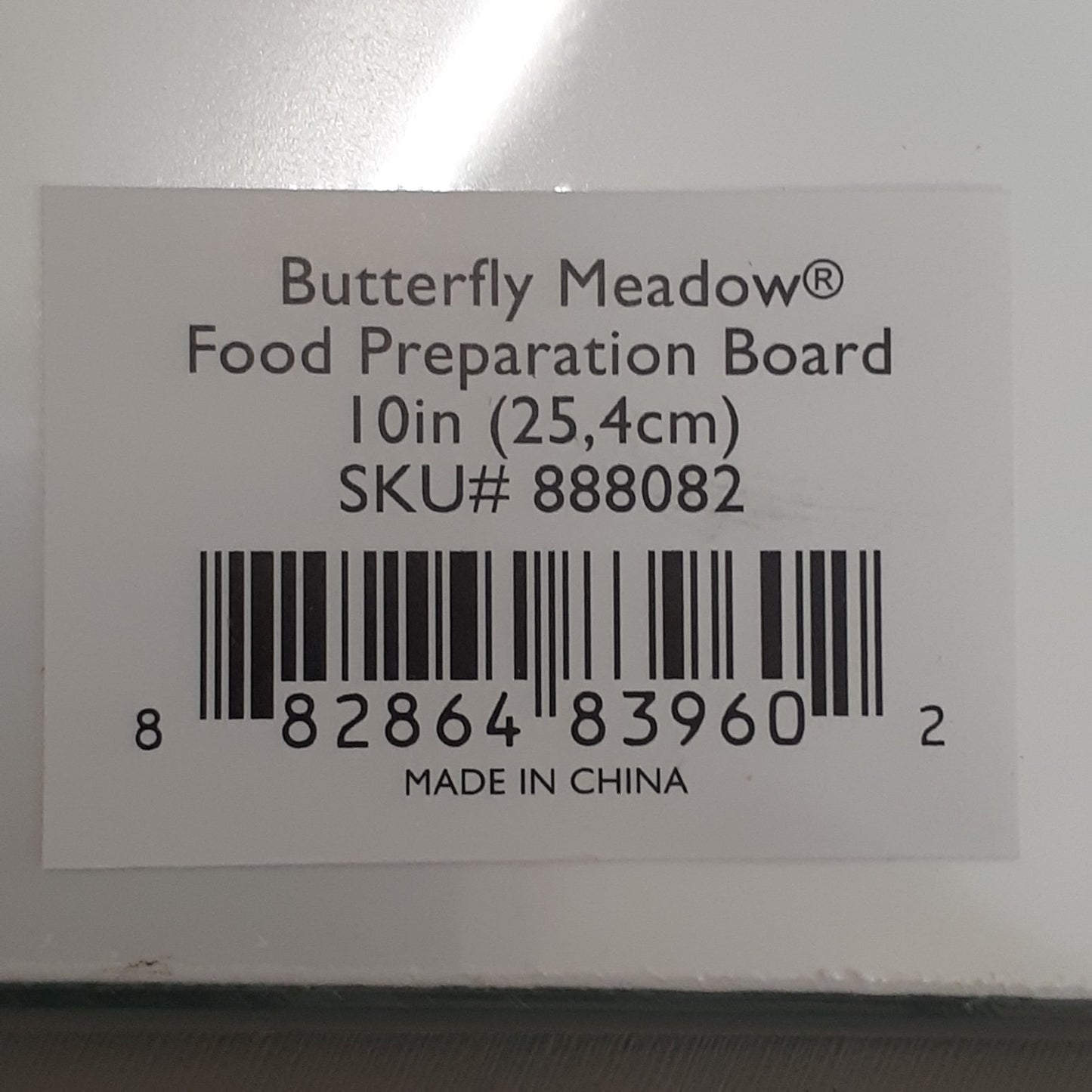 LENOX Butterfly Meadow Food Preparation Board (Small) (New)