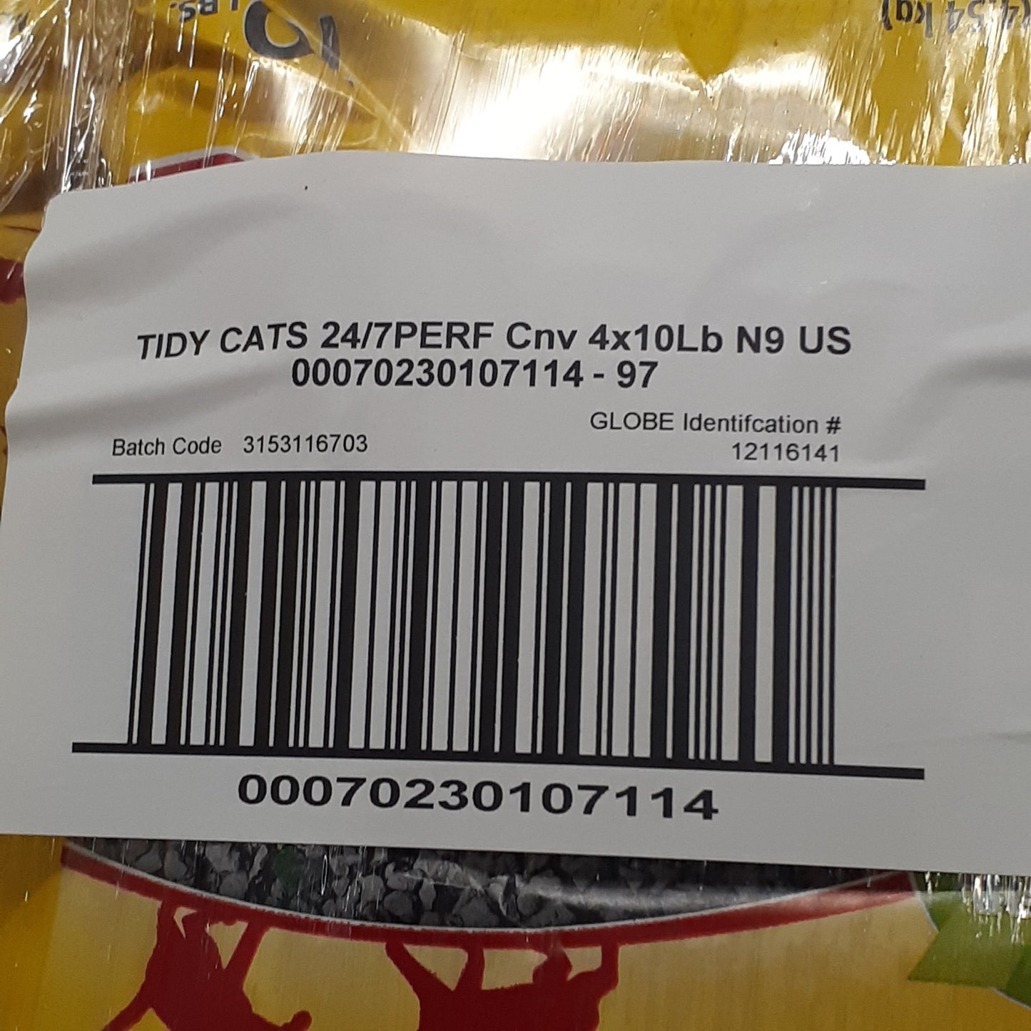 ZA@ PURINA 40 POUNDS! (4 Bags) Tidy Cats Non Clumping Cat Litter 10 lb. Bags H