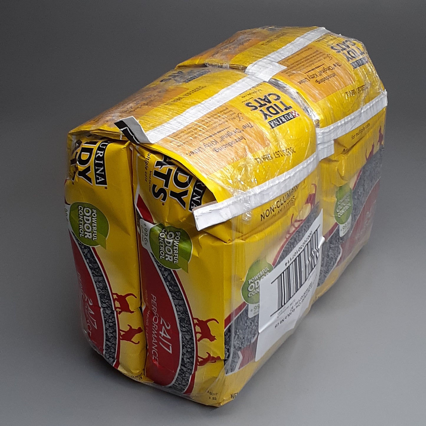 ZA@ PURINA 40 POUNDS! (4 Bags) Tidy Cats Non Clumping Cat Litter 10 lb. Bags C