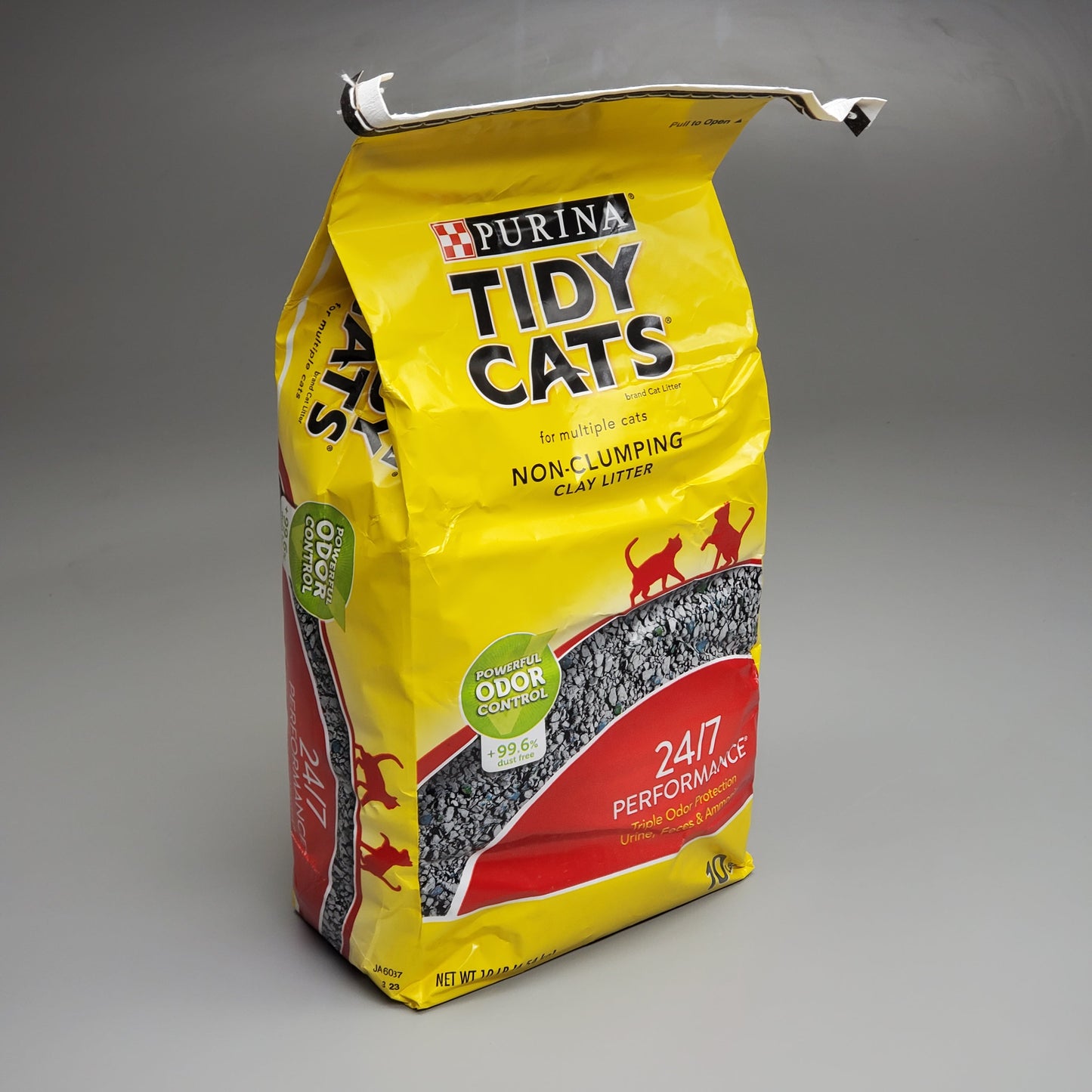 ZA@ PURINA 40 POUNDS! (4 Bags) Tidy Cats Non Clumping Cat Litter 10 lb. Bags G