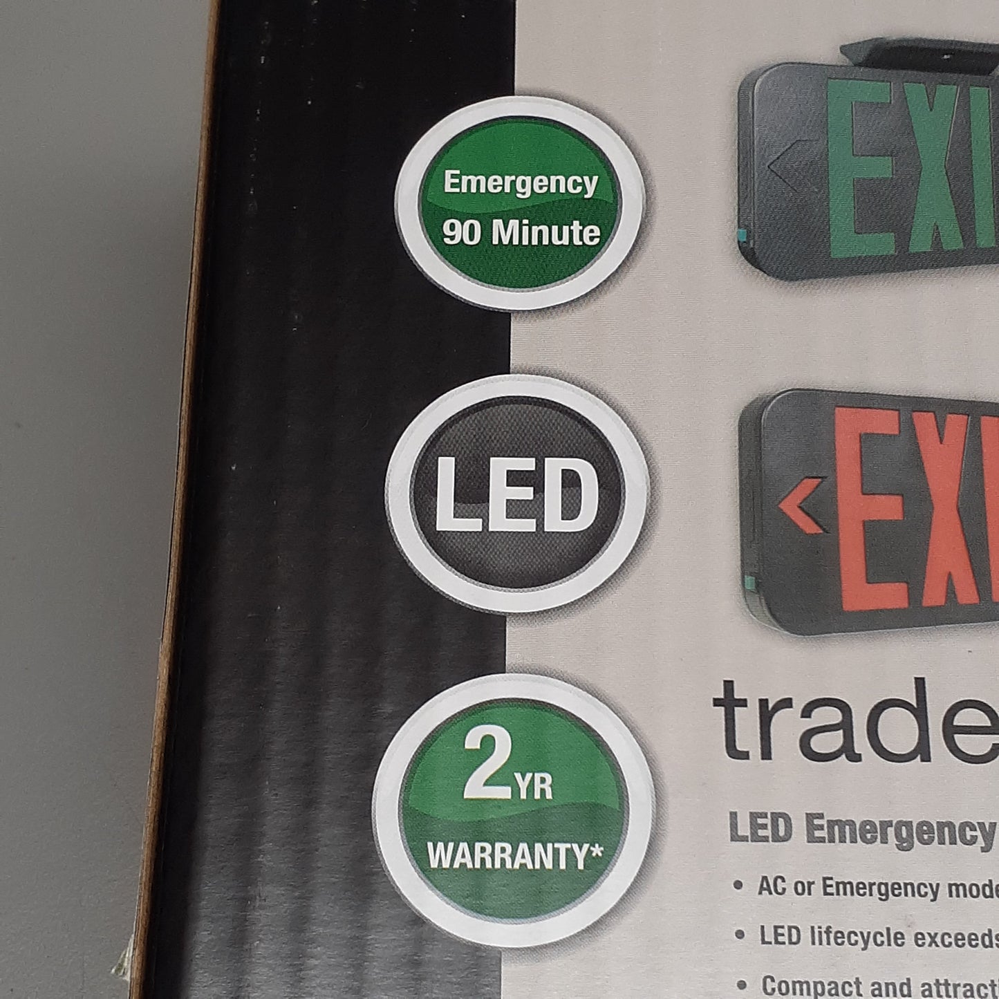 HUBBELL Illuminated Exit Signs - Emergency / Exit Sign, LED Series CE (New)