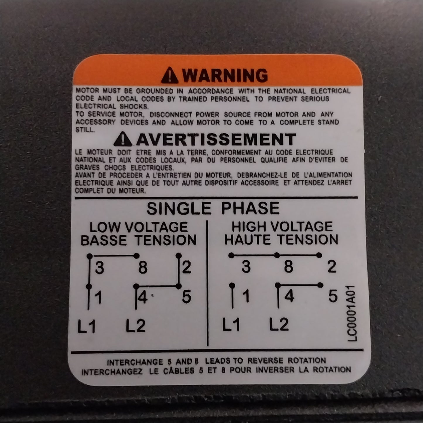 LOREN COOK Direct Drive Exhaust Fan 18" 3/4 HP 115 Volt 1 Phase 180W11D180ACW