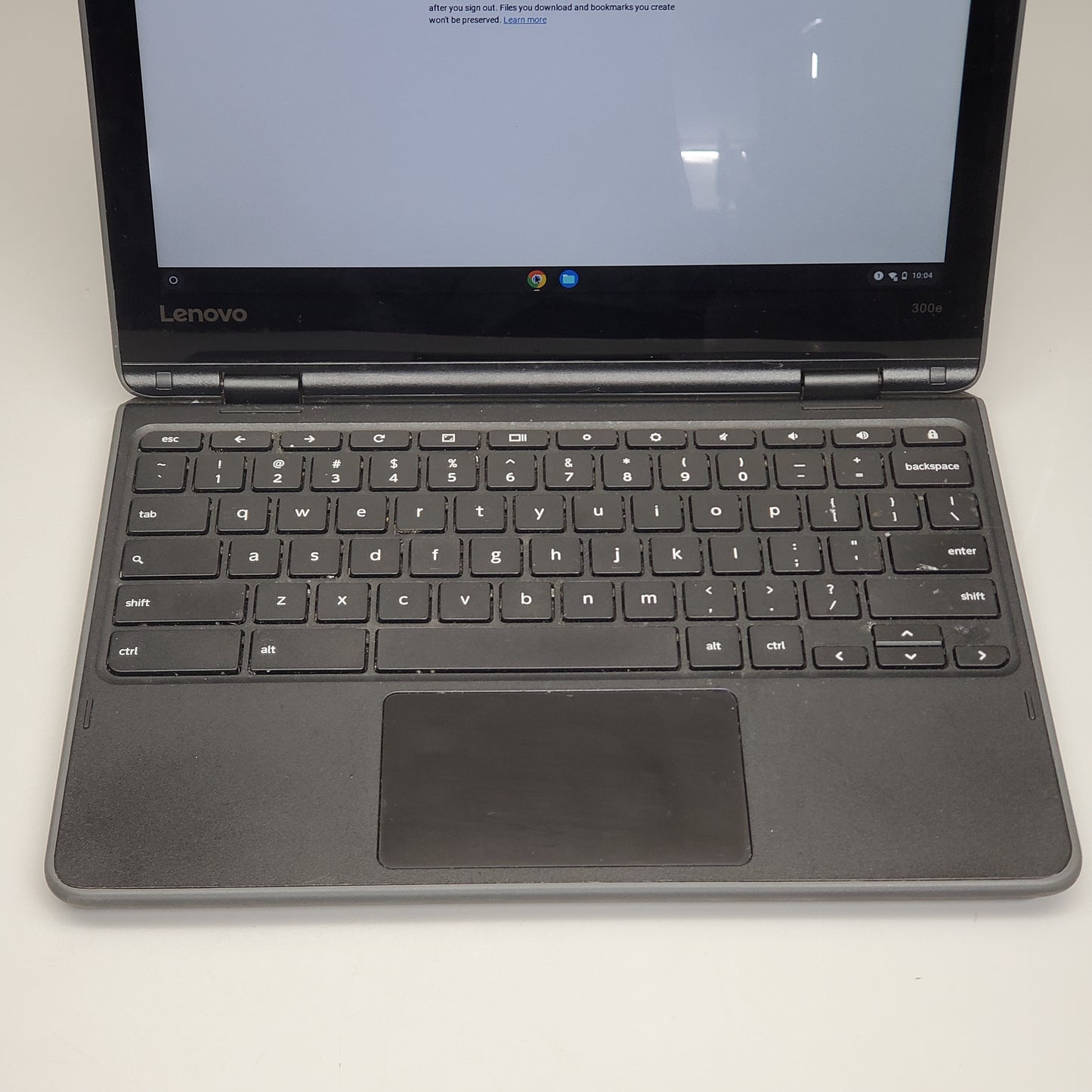 LENOVO 300e Chromebook Laptop 11.6" Black 2GB 81HQ (Good Condition)