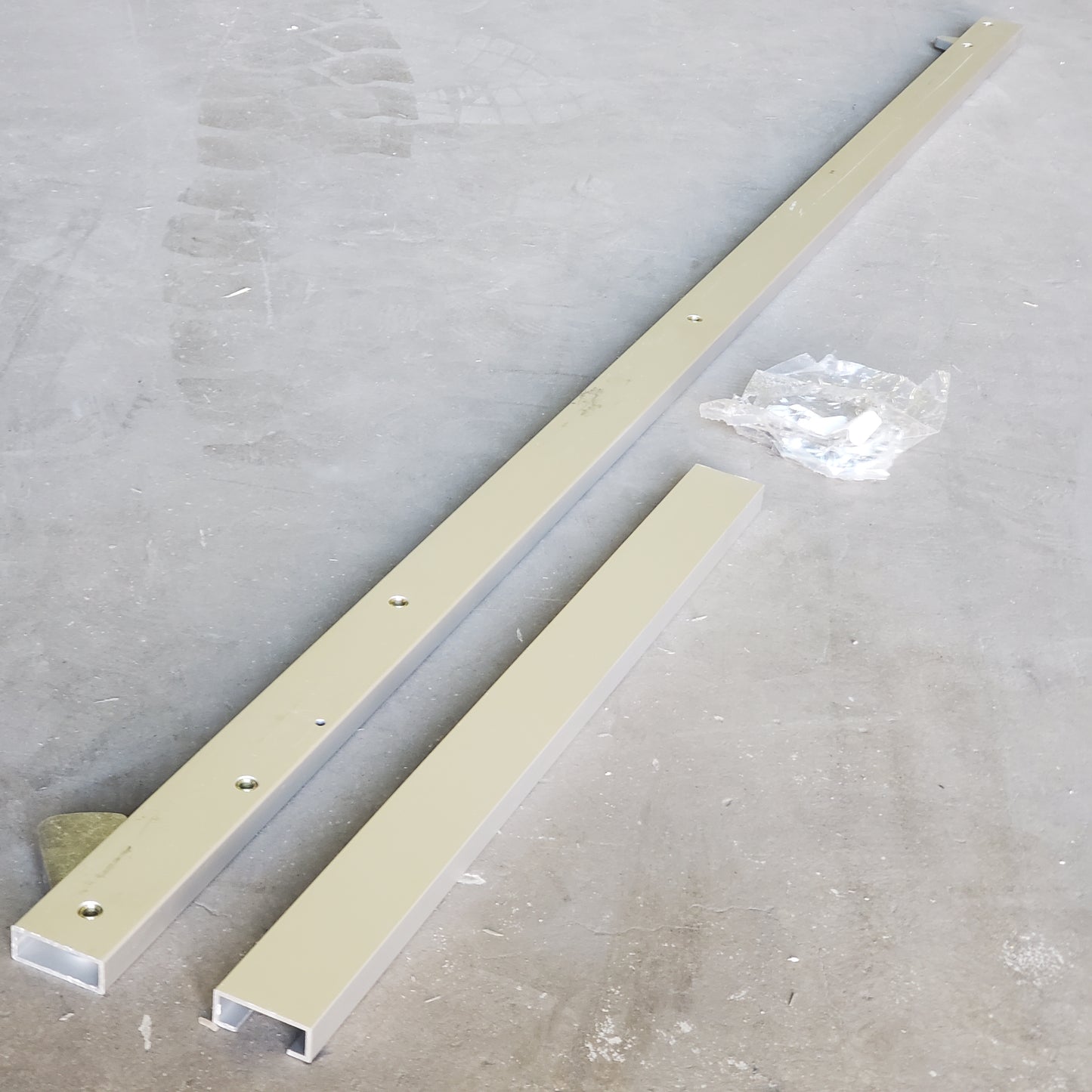 IVES Allegion Part 10078 Coordinator with CB1 Carry Bar, MB1 & MB2 Mounting Brackets