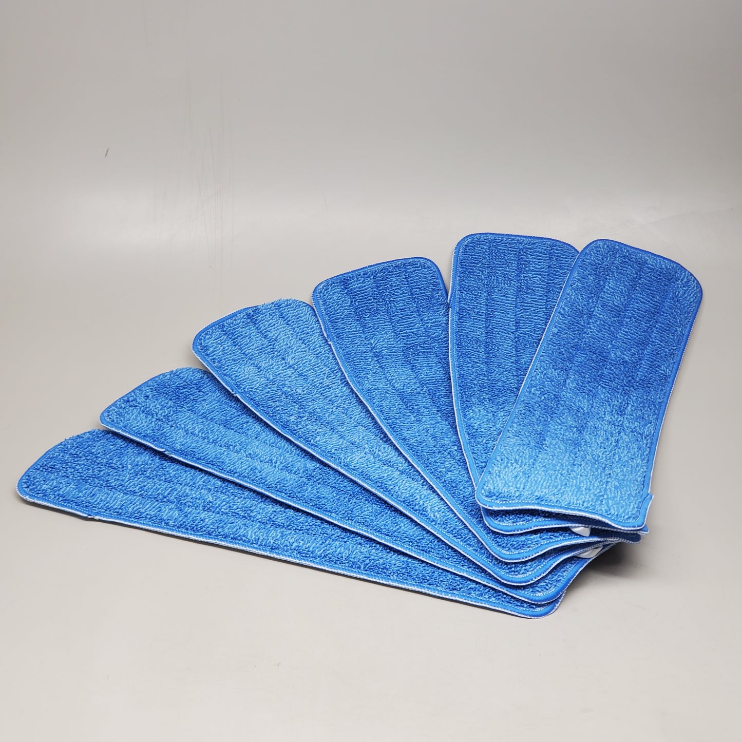 SHENZHEN Mireach Industries 6PK! Microfiber Mop Head Pad Blue Polyester DP0027