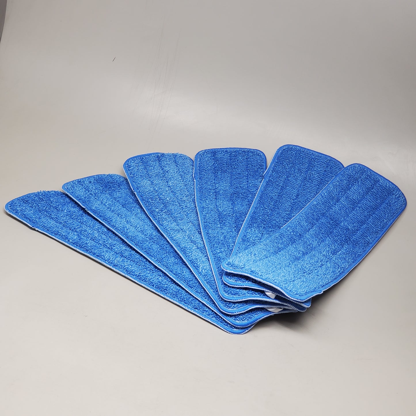 SHENZHEN Mireach Industries 6PK! Microfiber Mop Head Pad Blue Polyester DP0027