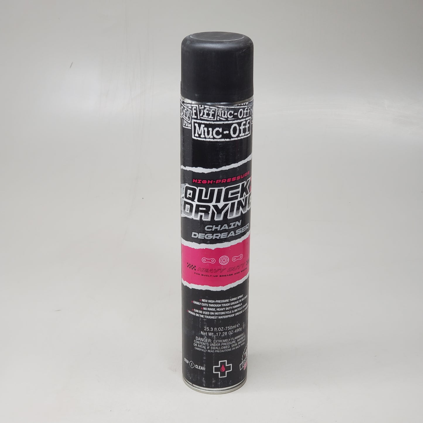 MUC_OFF High Pressure Quick Drying Chain Degreaser 25.3 fl oz Heavy Duty 20394US