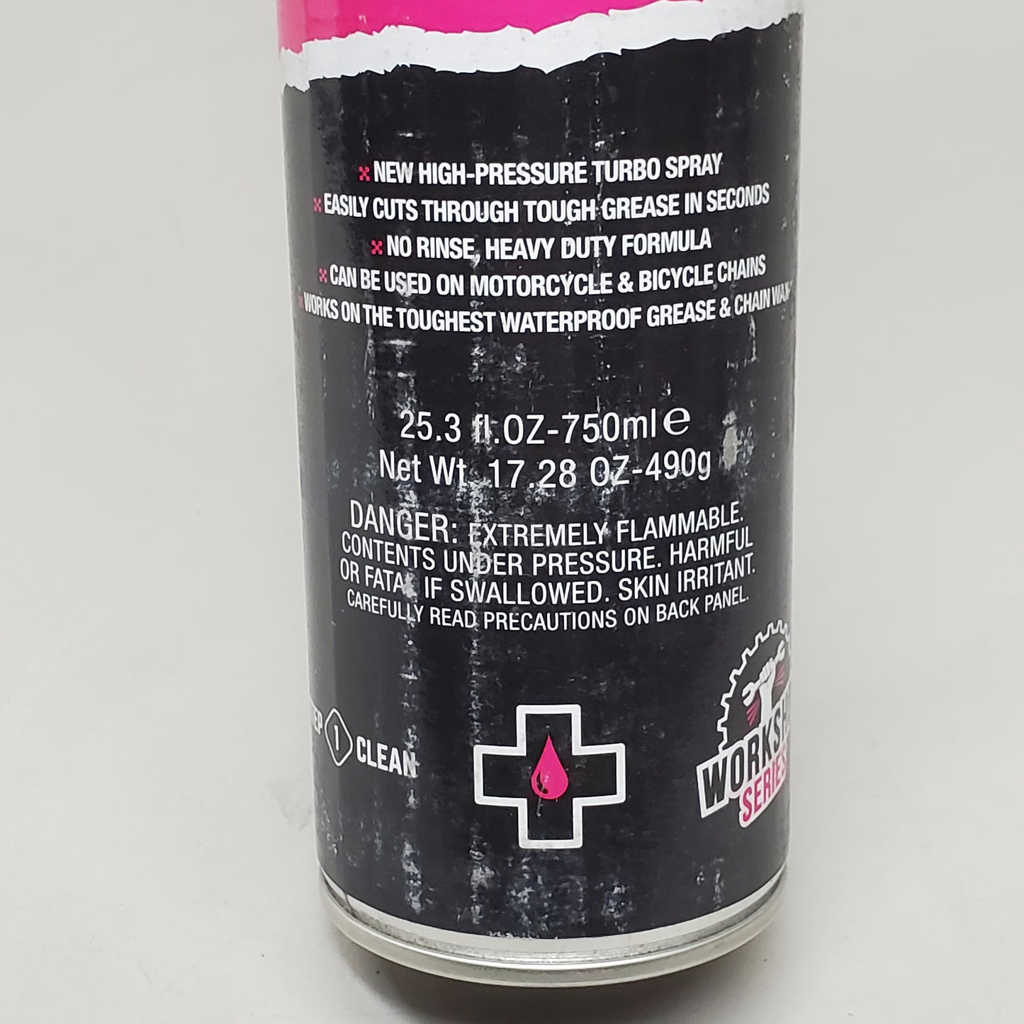 MUC_OFF High Pressure Quick Drying Chain Degreaser 25.3 fl oz Heavy Duty 20394US