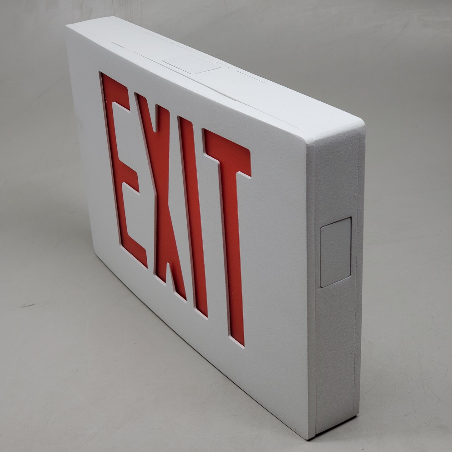 SKYLINE LIGHTING Exit Sign Hard Wired W/ Red Letters 12.5" EXD1RWWEM