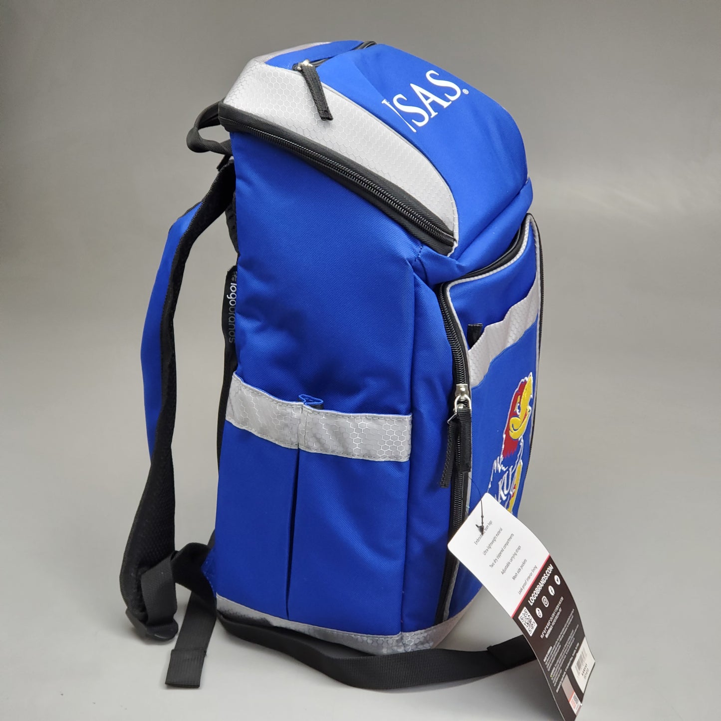 LOGO BRANDS Kansas University Backpack Cooler 18" 157-613