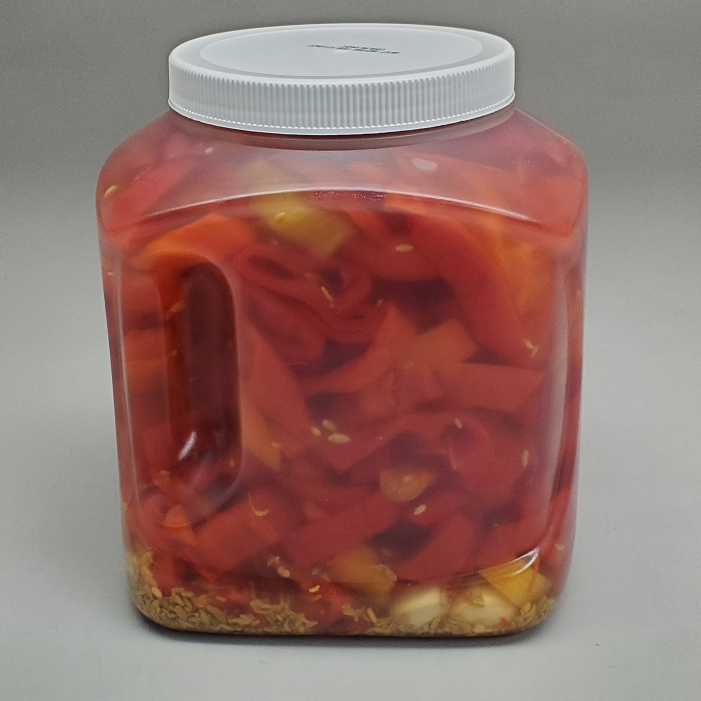 MAMA LIL'S (4 PACK) Hungarian Goathorn Peppers in Sweet Brine 6.75 lbs BB 02/27