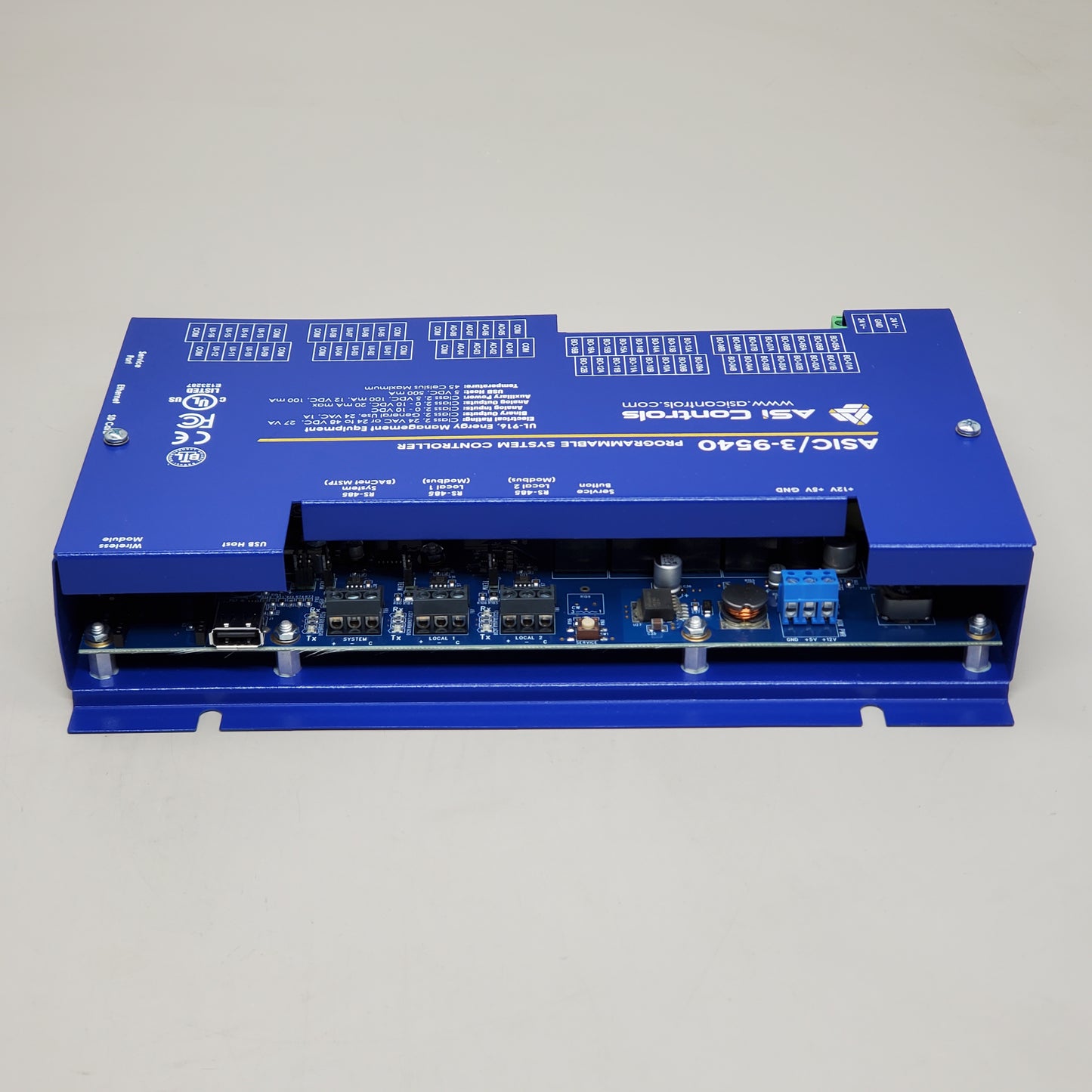 ASI CONTROLS ASIC/3-9540 Programmable System Controller PLC Module