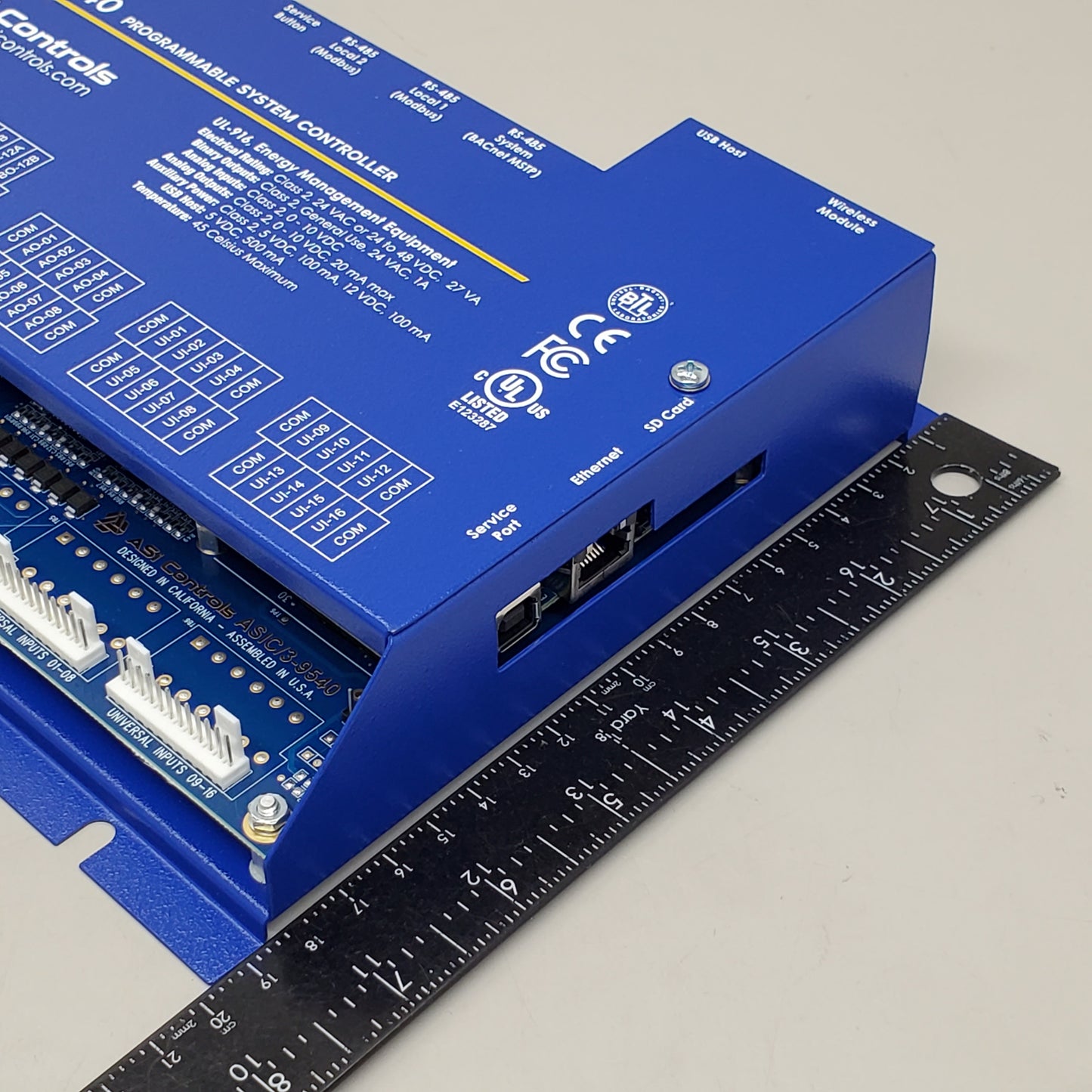 ASI CONTROLS ASIC/3-9540 Programmable System Controller PLC Module