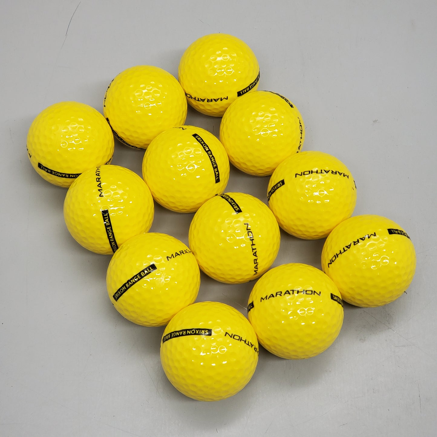 SRIXON (240 Balls) Yellow Marathon Play Better Range Golf Balls RE1180