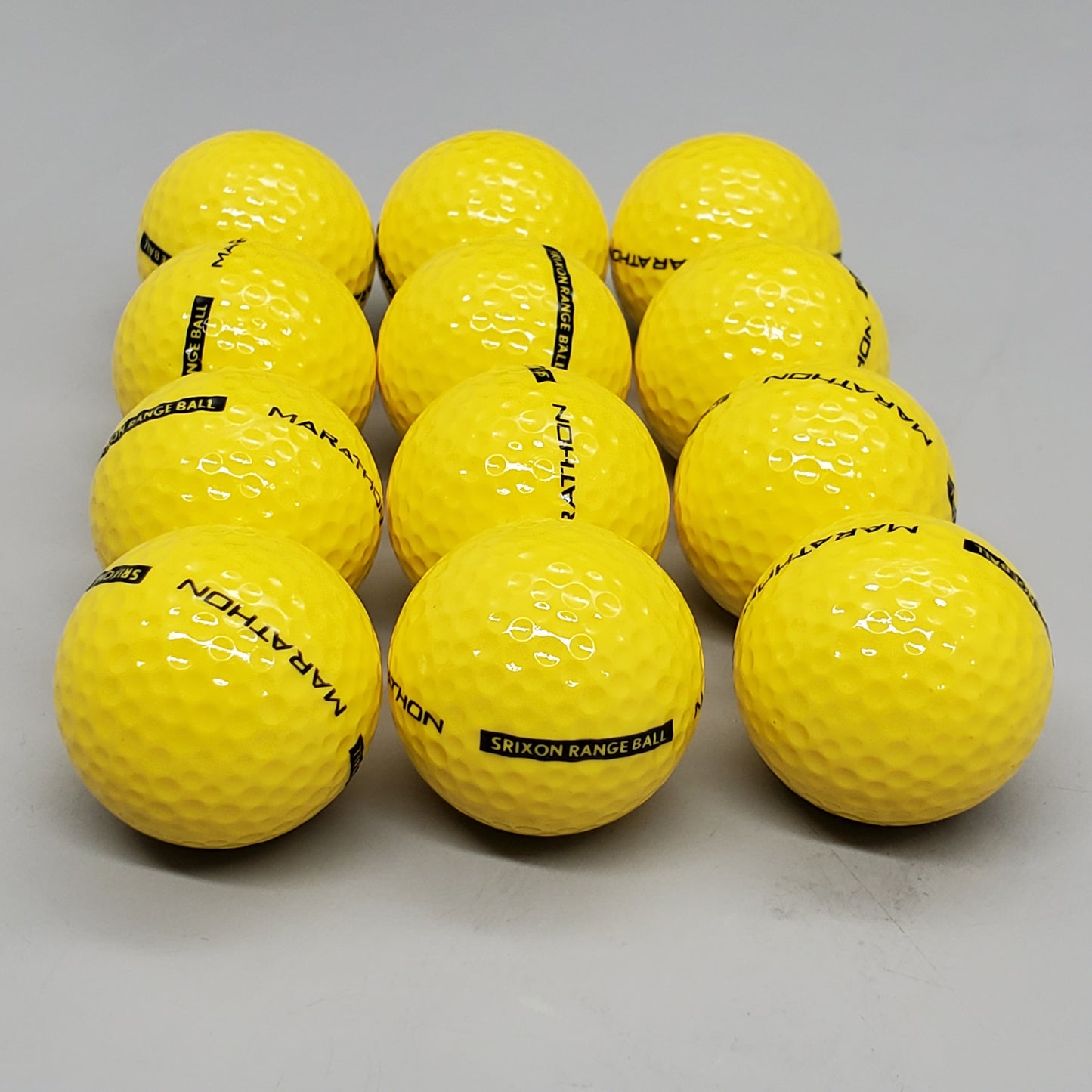 SRIXON (240 Balls) Yellow Marathon Play Better Range Golf Balls RE1180