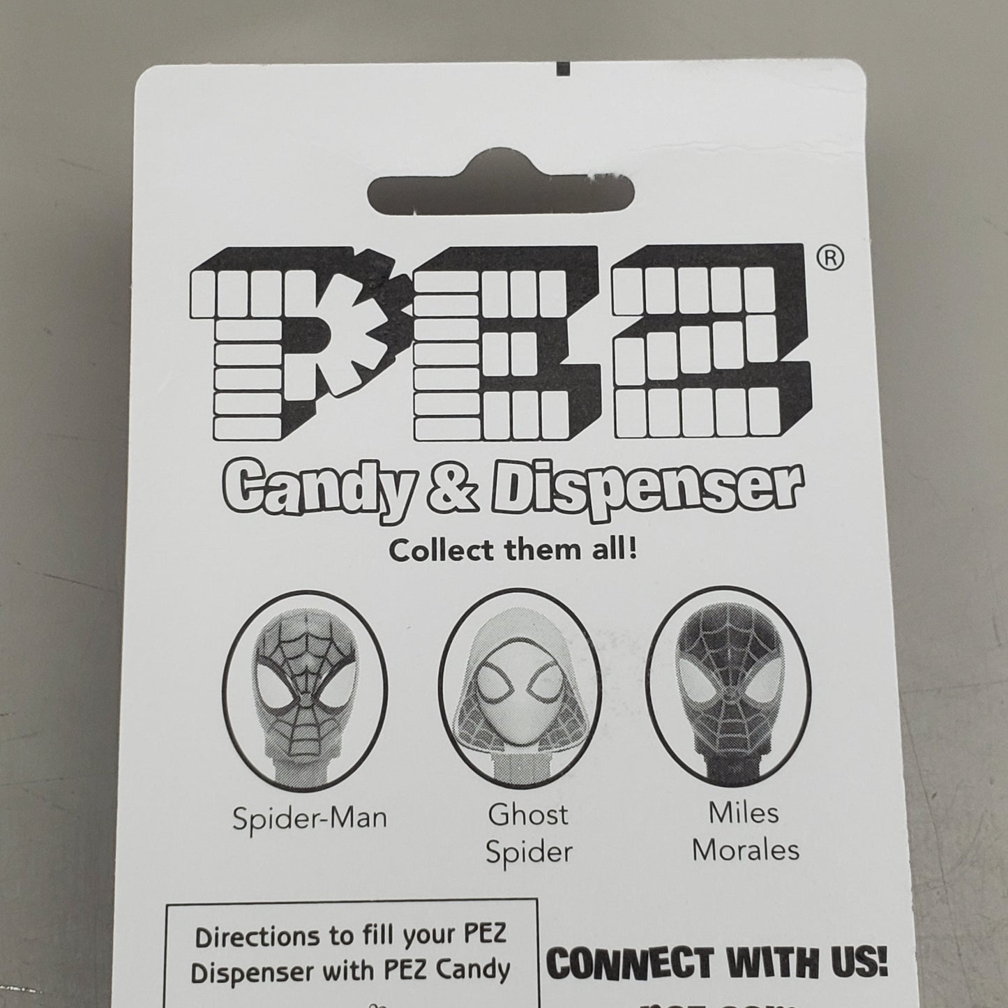 ZA@ PEZ (12 PACK) Candy&Dispenser Variety of Spider-Man Characters BB 7/29 079116 A