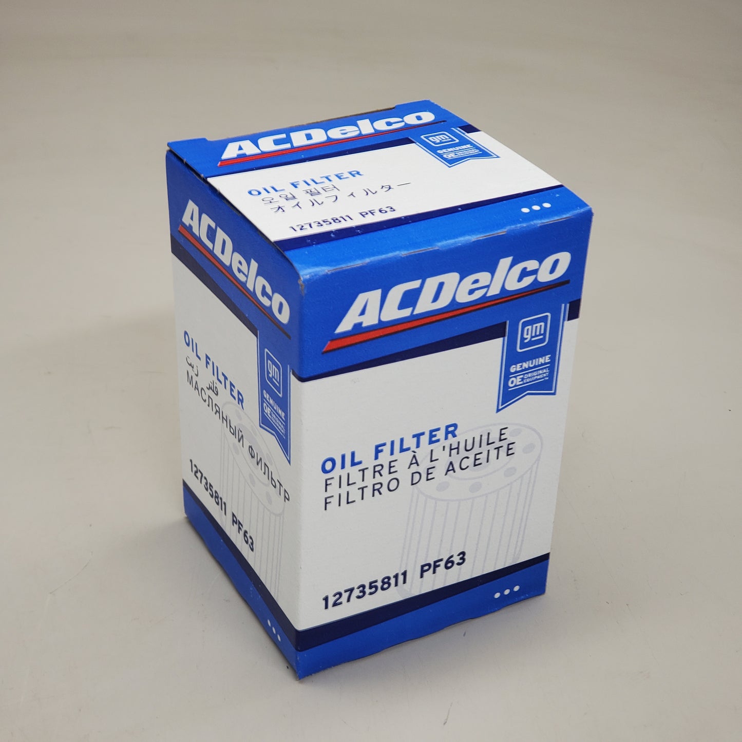 ACDELCO Oil Filter 12735811 PF63 GM OE Genuine