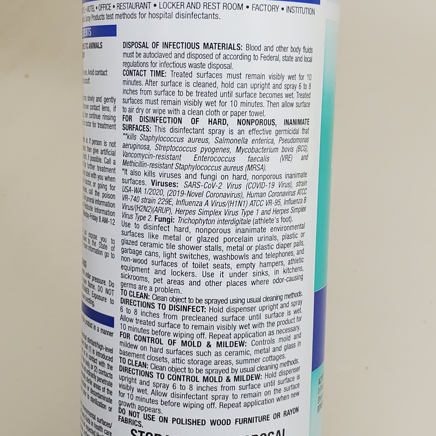 DYMON Medaphene Plus Disinfecting Spray 15.5 oz ITW Pro Brands 431-3420