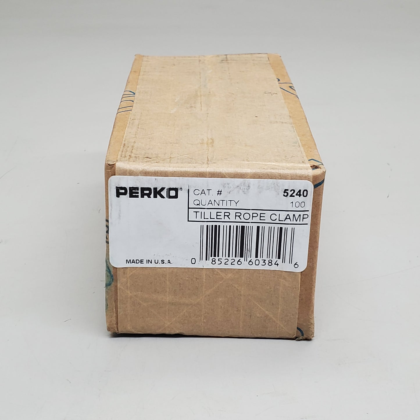 PERKO (100 Pack) Tiller Wire Rope Clamps for 1/8"-3/16" Steel Cable 5240